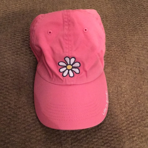 Accessories - Life Is Good Flower Baseball Cap
